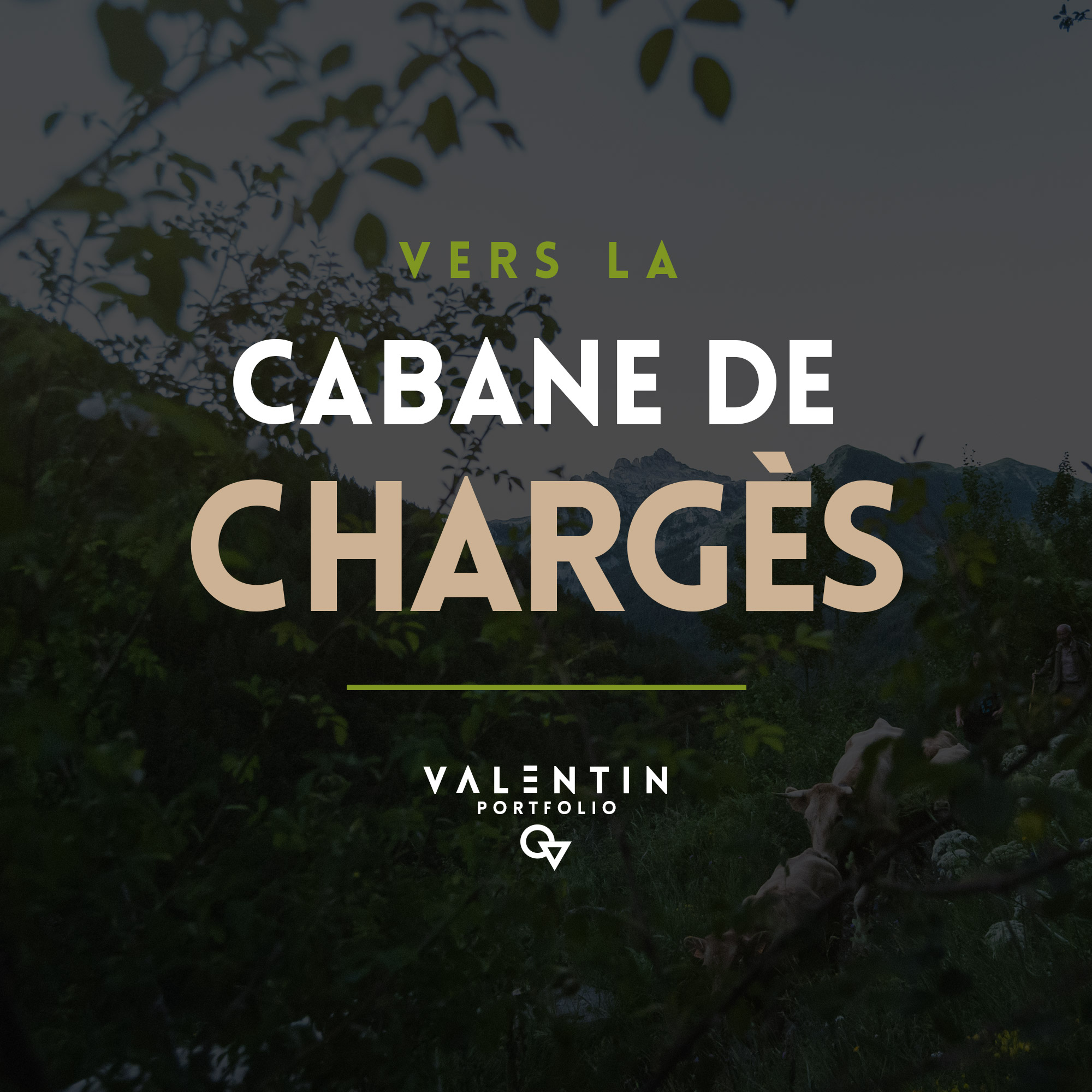 Vers la cabane de Chargès