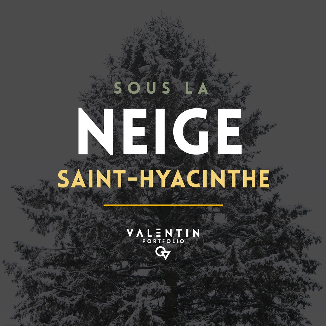 Sous la neige – Saint-Hyacinthe